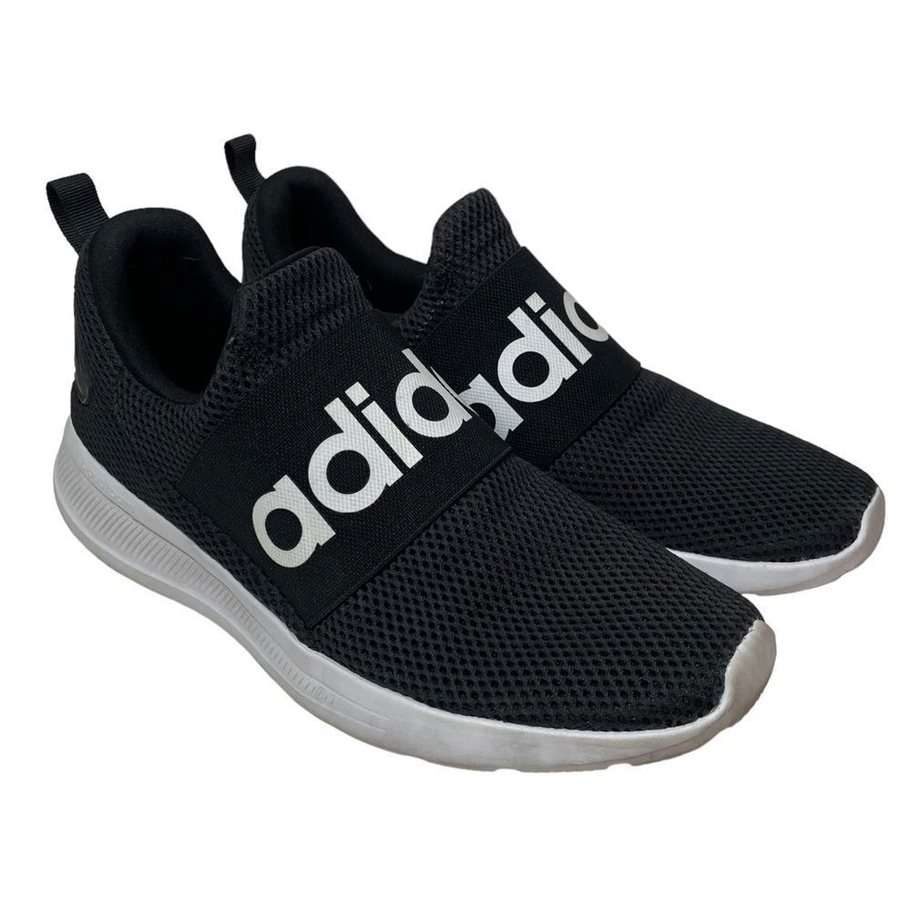 Addias Black Slip On Ultra Lite Athletic Shoes